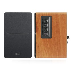 BOXE EDIFIER 2.0, RMS:  42W (2 x 21W), bluetooth, telecomanda wireless, volum, bass, treble, optical, sub-out, brown, "R1280DBS-