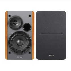 BOXE EDIFIER 2.0, RMS:  42W (2 x 21W), bluetooth, telecomanda wireless, volum, bass, treble, optical, sub-out, brown, "R1280DBS-