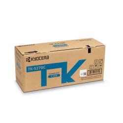Toner Original Kyocera Cyan, TK-5270C, pentru ECOSYS M6230|M6630, 6K, (timbru verde 1.2 lei) , "TK-5270C"