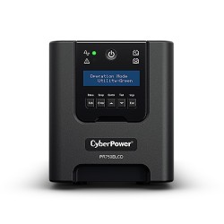 UPS CYBER POWER Line Int. cu Sinusoida Pura,tower,750VA/ 675W,AVR,6xIEC,dilay LCD,1xRBP0014,Backup 4-12 min,incarcare 8h,USB,RS2