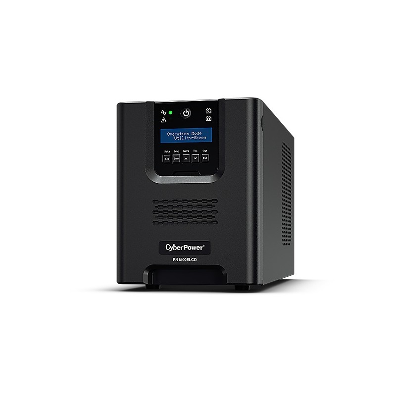 UPS CYBER POWER Line Int. cu Sinusoida Pura,tower,  1500VA/ 1350W,AVR,8xIEC,LCD,1xRBP0023,Backup 4-12 min,incarcare 8h,USB,RS232