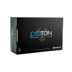 SURSA Chieftec PROTON 750 W, modulara, certificare 80 Plus Bronze, ventilator 140 mm x 1, PCI-E 6+2 pin x 4, SATA x 8, "BDF-750C