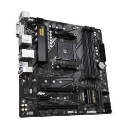 PLACA de BAZA Gigabyte "B550M DS3H", skt AM4, mATX, AMD B550, 4 x DDR4, max. 128 GB, 4 x SATA, 2 x M.2, 7.1, "B550M DS3H"
