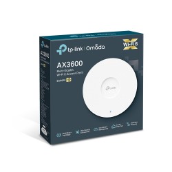 ACCESS POINT TP-LINK wireless 3600Mbps dual band, 1 port 2.5 Gbps LAN, 8 antene interne, IEEE802.3at PoE, Dual Band Wi-Fi 6 AX36