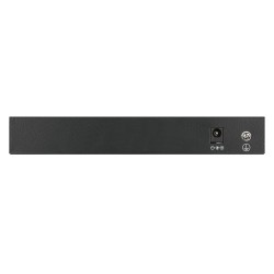 SWITCH PoE D-LINK Unmanaged 8 porturi 10/100Mbps (8 PoE) + 1 x Gigabit Uplink, carcasa metalica, "DSS-100E-9P"(timbru verde 2 le