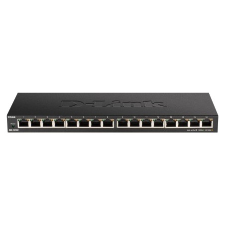 SWITCH D-LINK 16 porturi Gigabit. carcasa metalica, "DGS-1016S" (timbru verde 2 lei)