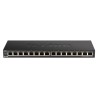SWITCH D-LINK 16 porturi Gigabit. carcasa metalica, "DGS-1016S" (timbru verde 2 lei)