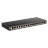 SWITCH D-LINK 16 porturi Gigabit. carcasa metalica, "DGS-1016S" (timbru verde 2 lei)