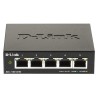 SWITCH D-LINK SMART  5 porturi Gigabit, carcasa metalica, "DGS-1100-05V2" (timbru verde 2 lei)