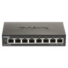 SWITCH D-LINK SMART  8 porturi Gigabit  carcasa metalica, "DGS-1100-08V2" (timbru verde 2 lei)