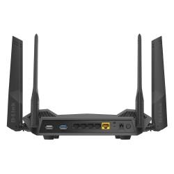 ROUTER D-Link wireless 5400Mbps,1 x WAN Gigabit, 4 porturi LAN Gigabit, 2.4 Ghz/5 Ghz dual band,1 X USB 2.0 si 1x USB 3.0, 6 ant