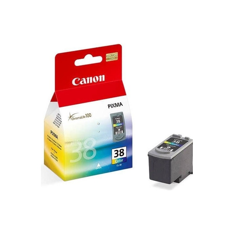Cartus Cerneala Original Canon Color, CL-38, pentru Pixma IP1800|IP2500, , (timbru verde 0.15 lei), "BS2146B001AA"