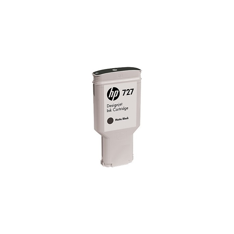 Cartus Cerneala Original HP Matte Black, nr.727, pentru Designjet T1500|T1530|T2500|T2530, 300ml, (timbru verde 0.15 lei), "C1Q1