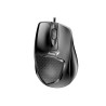 MOUSE Genius, "DX-150X", PC sau NB, cu fir, USB, optic, 1000 dpi, butoane/scroll 3/1, , negru, "31010231100" (timbru verde 0.18 