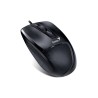 MOUSE Genius, "DX-150X", PC sau NB, cu fir, USB, optic, 1000 dpi, butoane/scroll 3/1, , negru, "31010231100" (timbru verde 0.18 