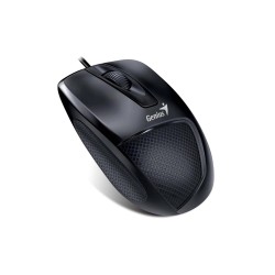 MOUSE Genius, "DX-150X", PC sau NB, cu fir, USB, optic, 1000 dpi, butoane/scroll 3/1, , negru, "31010231100" (timbru verde 0.18 