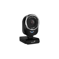 CAMERA WEB GENIUS  senzor 1080p Full-HD cu rezolutie video 1920x1080, QCam 6000, microfon, black "32200002407"  (timbru verde 0.