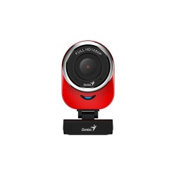CAMERA WEB GENIUS  senzor 1080p Full-HD cu rezolutie video 1920x1080, QCam 6000, microfon, red "32200002408"  (timbru verde 0.18