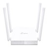 ROUTER TP-LINK wireless  750Mbps, 4 porturi 10/100Mbps, 4 antene externe, Dual Band AC750 "Archer C24" (timbru verde 0.8 lei)