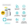 MESH TP-LINK, sistem hibrid, AC1200 + HomePlug AV1000, pt interior, 1200 Mbps, port LAN, WAN, 2.4 GHz | 5 GHz, antena interna x 