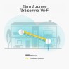 MESH TP-LINK, sistem hibrid, AC1200 + HomePlug AV1000, pt interior, 1200 Mbps, port LAN, WAN, 2.4 GHz | 5 GHz, antena interna x 