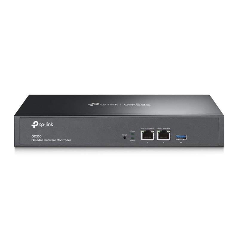 CONTROLLER TP-LINK wireless cloud controler, 2 x 10/100/1000 LAN ports, 1 x USB 3.0 "OC300" (timbru verde 0.8 lei)