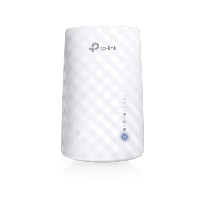 RANGE EXTENDER TP-LINK wireless 750Mbps,3 antene interne, dual band AC750, 2.4GHz &amp; 5GHz "RE190" (timbru verde 2 lei)