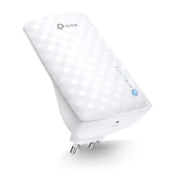 RANGE EXTENDER TP-LINK wireless 750Mbps,3 antene interne, dual band AC750, 2.4GHz &amp; 5GHz "RE190" (timbru verde 2 lei)