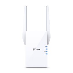 RANGE EXTENDER TP-LINK wireless  1800Mbps, 1 port Gigabit,  2 antene externe, 2.4 / 5Ghz dual band, Wi-Fi 6, "RE605X" (timbru ve