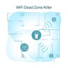RANGE EXTENDER TP-LINK wireless  1800Mbps, 1 port Gigabit,  2 antene externe, 2.4 / 5Ghz dual band, Wi-Fi 6, "RE605X" (timbru ve