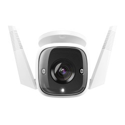 CAMERA IP Exterior TP-LINK , IP66, dist. IR 30 m, tip lentila fixa 4 mm, 3 Mpx, RJ-45 + wireless, microfon, carcasa plastic, slo