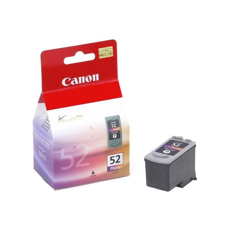 Cartus Cerneala Original Canon Color, CL-52, pentru IP6210D|IP6220D, 21ml, (timbru verde 0.15 lei), "BS0619B001AA"