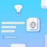 PRIZA inteligenta TP-LINK, Schuko x 1, conectare prin Schuko (T), 10 A, programare prin smartphone, Bluetooth, WiFi, alb "Tapo P