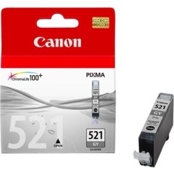 Cartus Cerneala Original Canon Grey, CLI-521G, pentru iP3600|iP4600|MP540|MP620, , (timbru verde 0.15 lei), "BS2937B001AA"