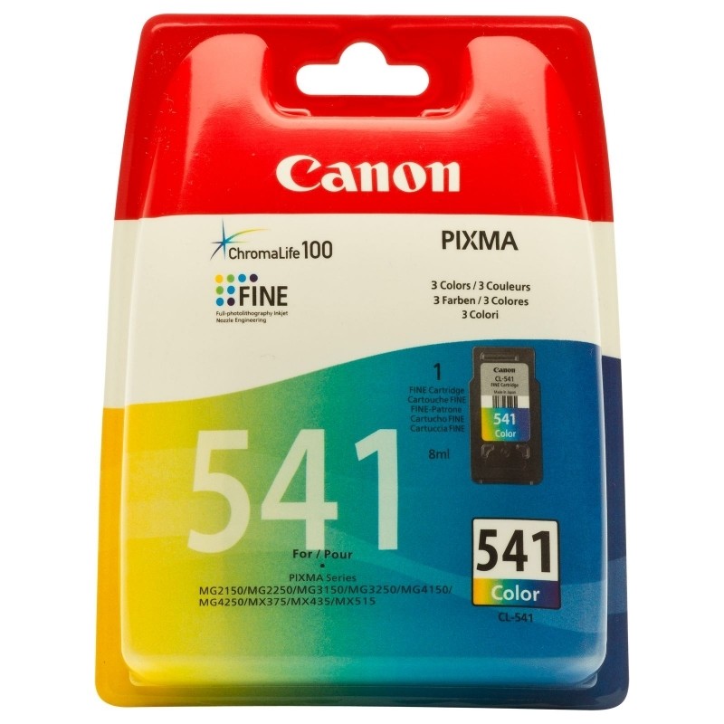 Cartus Cerneala Original Canon Color, CL-541, pentru Pixma MG2150|MG2250|MG3150|MG3250|MG3550|MG3650|MG4150|MG4250|MX375|MX395|M