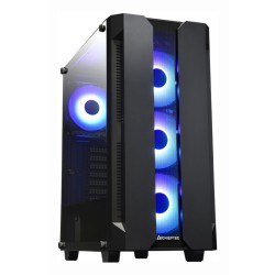 CARCASA CHIEFTEC, Middle Tower, ATX, "HUNTER", fara sursa,sticla securizata, 4xfan, USB 2.0x1, USB 3.0 x 2, Jack 3.5mmx2, mesh, 