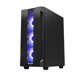 CARCASA CHIEFTEC, Middle Tower, ATX, "HUNTER", fara sursa,sticla securizata, 4xfan, USB 2.0x1, USB 3.0 x 2, Jack 3.5mmx2, mesh, 