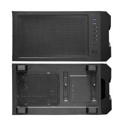 CARCASA CHIEFTEC, Middle Tower, ATX, "HUNTER", fara sursa,sticla securizata, 4xfan, USB 2.0x1, USB 3.0 x 2, Jack 3.5mmx2, mesh, 