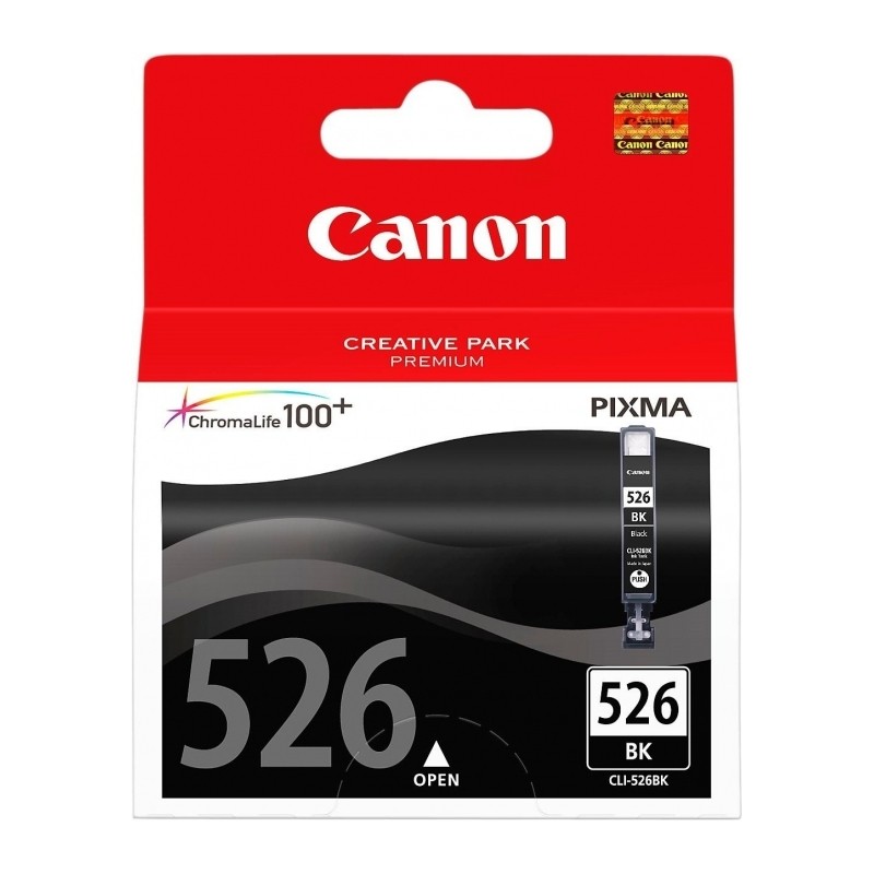 Cartus Cerneala Original Canon Black, CLI-526B, pentru Pixma IP4850|IP4950|IX6550|MG5150|MG5250|MG5350|MG6150|MG6250|MG8150|MG82