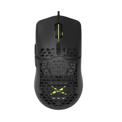 MOUSE DELUX, gaming, cu fir, USB, optic, 7200 dpi, butoane/scroll 7/1, buton selectare viteza, negru, "M700A" (include TV 0.15 l