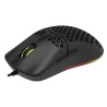 MOUSE DELUX, gaming, cu fir, USB, optic, 7200 dpi, butoane/scroll 7/1, buton selectare viteza, negru, "M700A" (include TV 0.15 l