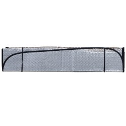PARASOLAR auto SPACER pentru parbriz, fata dubla, folie din aluminiu, 2 x ventuze prindere, dimensiune 150 x 80 cm "SPAA-PARAS-1