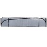 PARASOLAR auto SPACER pentru parbriz, fata dubla, folie din aluminiu, 2 x ventuze prindere, dimensiune 150 x 80 cm "SPAA-PARAS-1