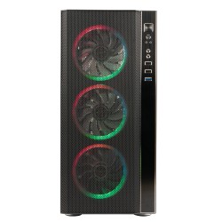 CARCASA SPACER - gaming, Middle Tower, ATX, "RAINBOW", fara sursa, sticla securizata, 4 x ARGB fan, USB 2.0 x 2, USB 3.0 x 1, HD
