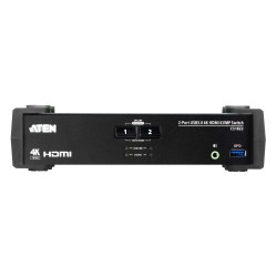 SWITCH KVM ATEN, 2-Port USB3.0 4K HDMI KVMP Switch "CS1822-AT-G" (timbru verde 0.8 lei)