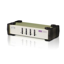 SWITCH KVM ATEN, 4-Port PS/2-USB VGA KVM Switch "CS84U-AT" (timbru verde 0.8 lei)
