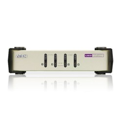 SWITCH KVM ATEN, 4-Port PS/2-USB VGA KVM Switch "CS84U-AT" (timbru verde 0.8 lei)