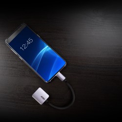 ADAPTOR USB ATEN, USB-C to VGA Adapter "UC3002A-AT" (timbru verde 0.08 lei)