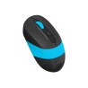 MOUSE A4tech, gaming, wireless, 2.4GHz, optic, 2000 dpi, butoane/scroll 4/1, buton selectare viteza, negru / albastru, "FG10 Blu