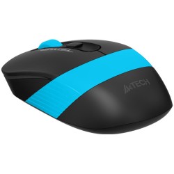 MOUSE A4tech, gaming, wireless, 2.4GHz, optic, 2000 dpi, butoane/scroll 4/1, buton selectare viteza, negru / albastru, "FG10 Blu